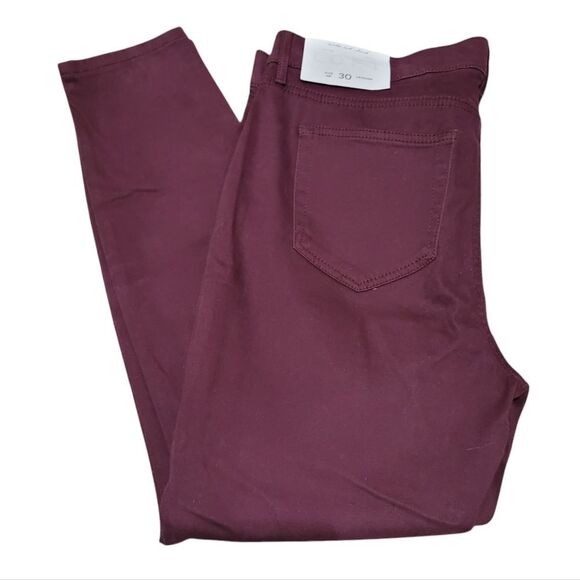 LOFT Denim - Loft maroon jegging